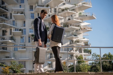 Logo trade promotional products image of: Bobby Bizz 2.0 anti-theft backpack & briefcase